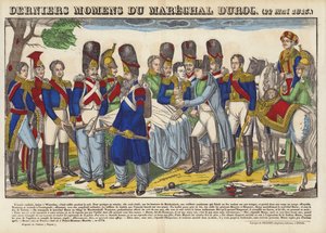 Últimos momentos del mariscal Duroc, 22 de mayo de 1813